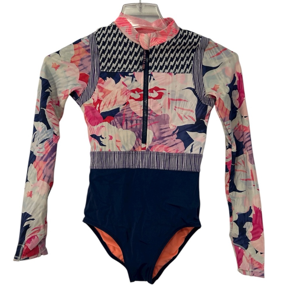 Athleta Girl Floral Bathing Suit